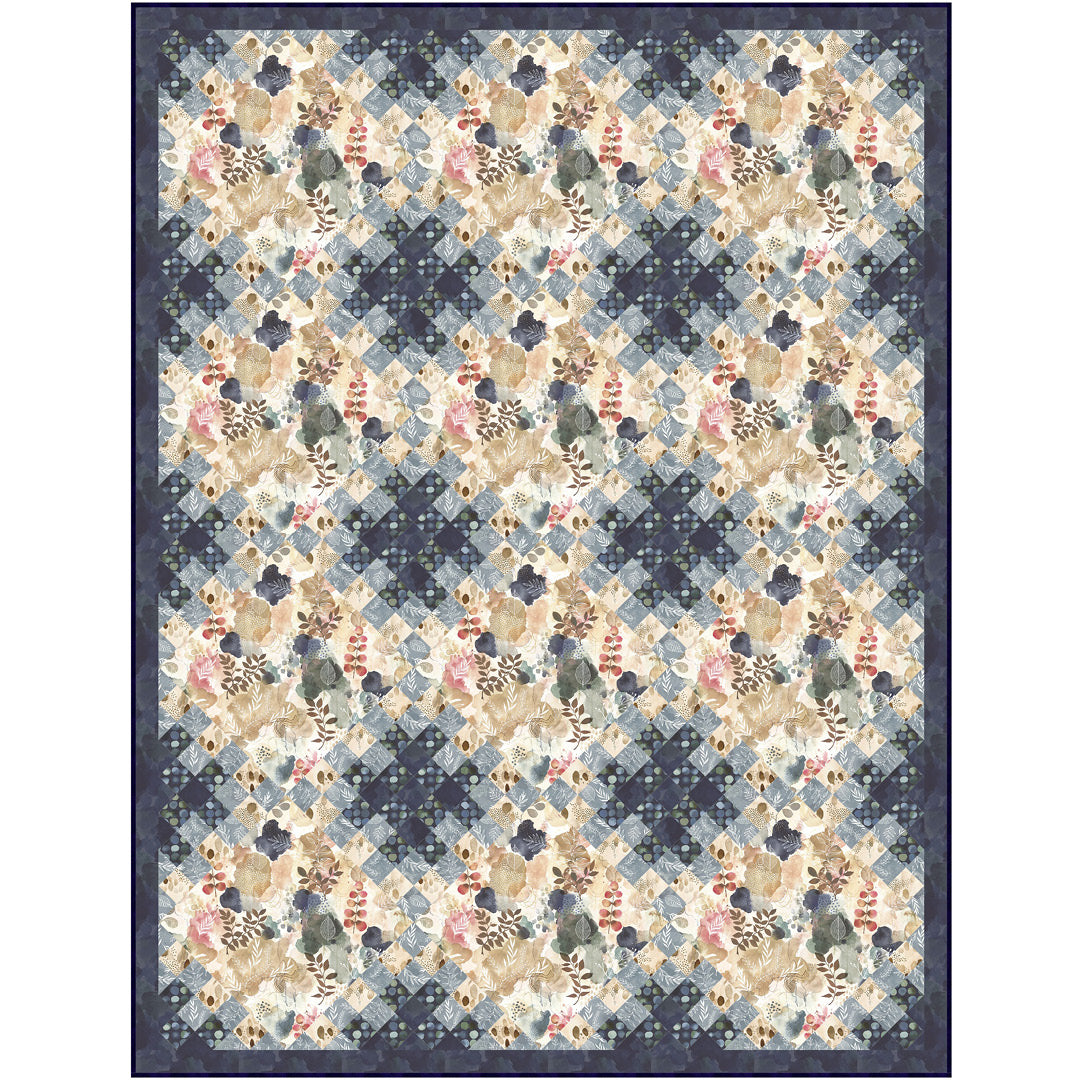 Serene Nature<br>Quilt by Gina Gempesaw<br>Available Now!
