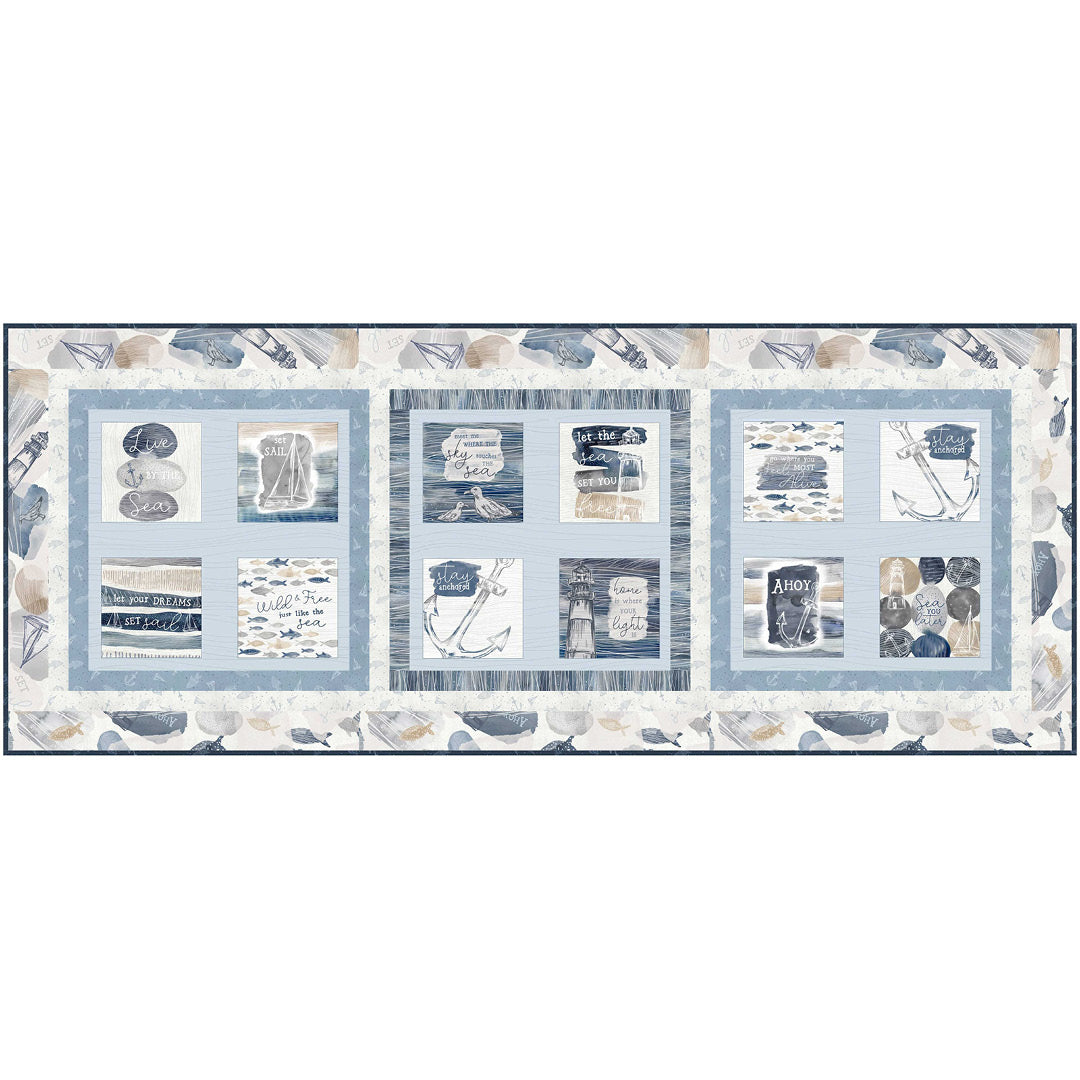 Set Sail<br>Table Runner by Wendy Sheppard<br>Available Now!