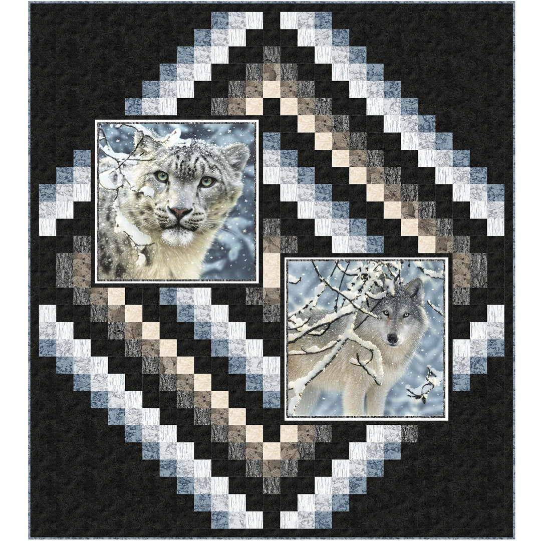 Spirit Animals<br>Pattern for Purchase by Pinetree Country Quilts<br>Available Now