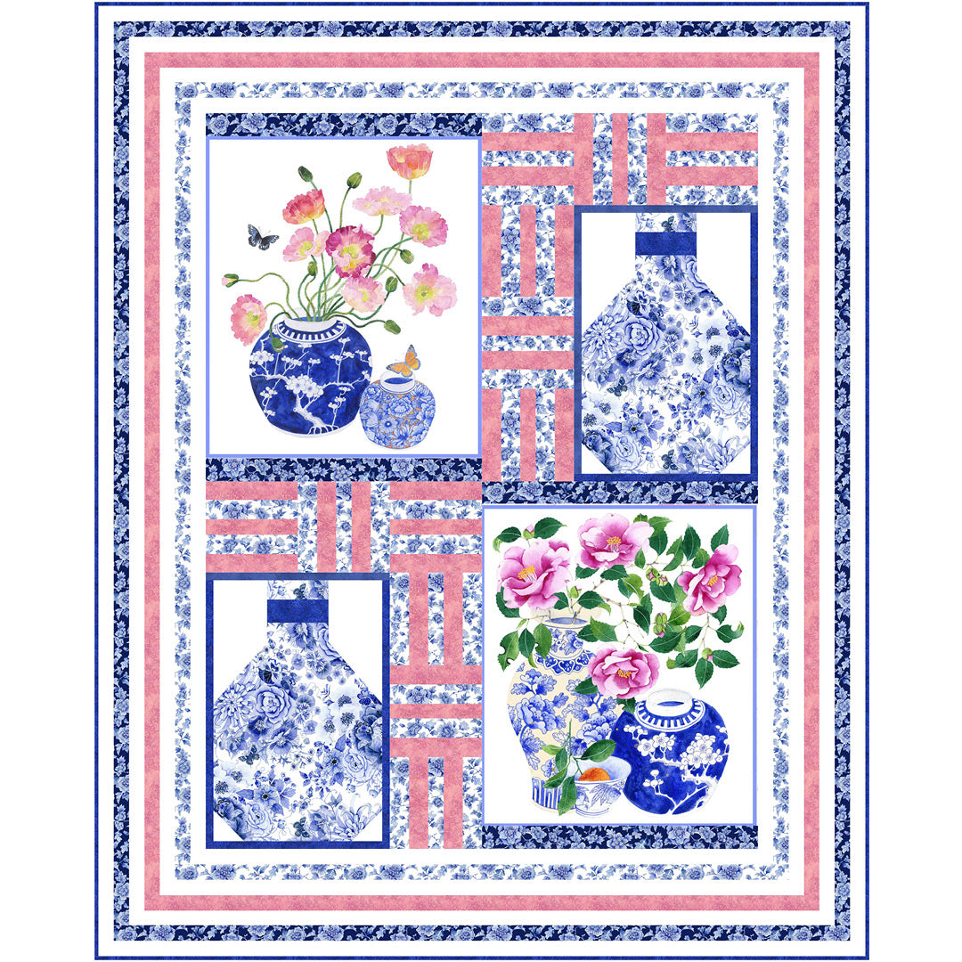 Springtime Happiness<br>Quilt by Cyndi Hershey<br>Available Now