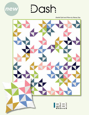 Starfall Quilt & Pillow<br>by: Stacey Day<br>Dash