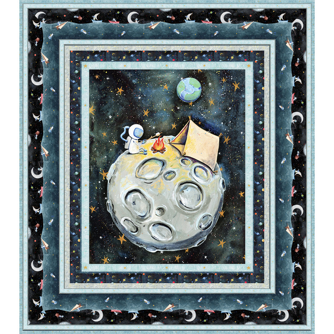 To The Moon<br>Space Camp Quilt by Stacey Day<br>Available Now!