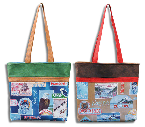 All Over Alaska Totes<br>by Heidi Pridemore<br>Available Now!.