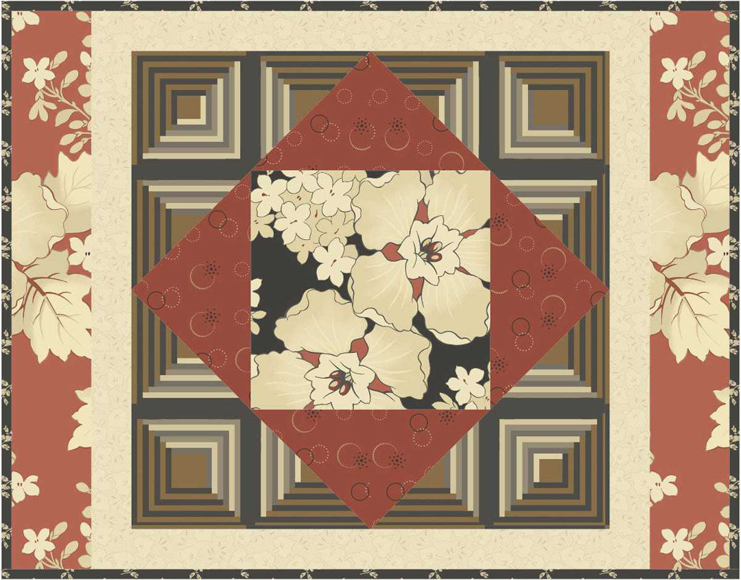 Tablerunner & Placemats<br>by Toby Lischko<br>Vintage Prestige Collection<br>Free Pattern<br>Available Now
