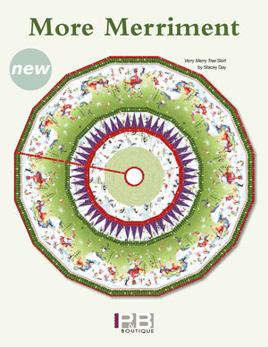 Very Merry Tree Skirt<br>by: Stacey Day<br>More Merriment
