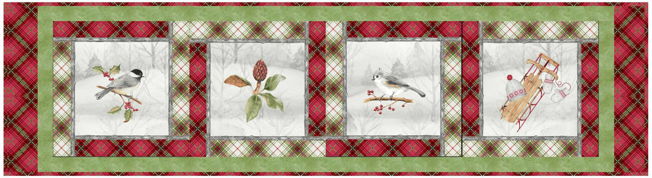 Winter Wonderland Table Runner & Placemats<br>by Toby Lischko<br>Available Now!