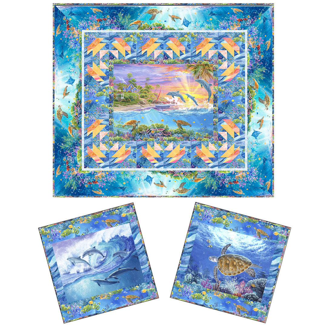 Weekend in Paradise<br>Quilts by Stacey Day<br>Available Now.