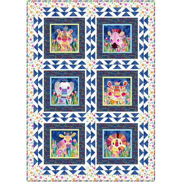Wild At Heart<br>Quilt by Gina Gempesaw<br>Available Now
