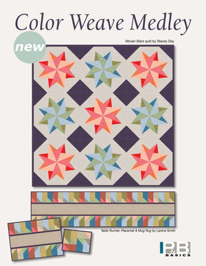 Woven Star<br>by: Stacey Day<br>Color Weave Medley
