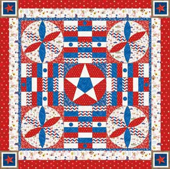 Sweet Land of Liberty Game Board<br>by Debby Kratovil<br>SWEET LAND OF LIBERTY