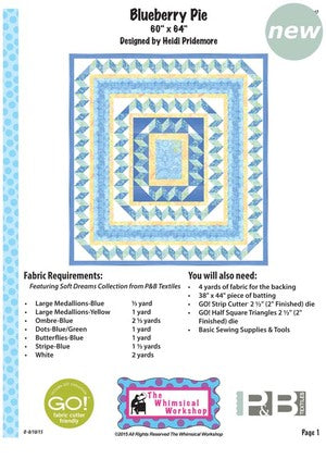 Blueberry Pie<br>by Heidi Pridemore<br>Blueberry Pie